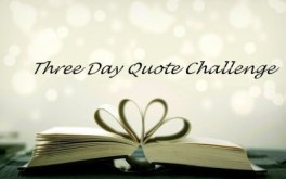 Image result for Three day quote challenge